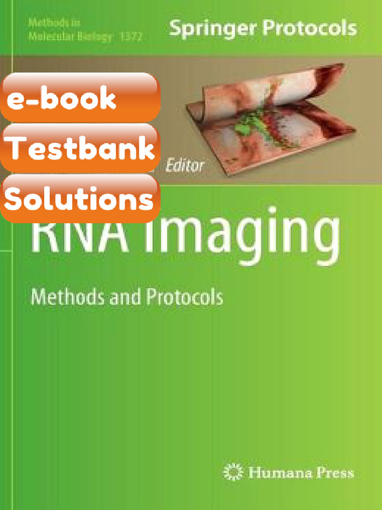 RNA Imaging Methods and Protocols eBook & Testbank | PDF | Subscription ...