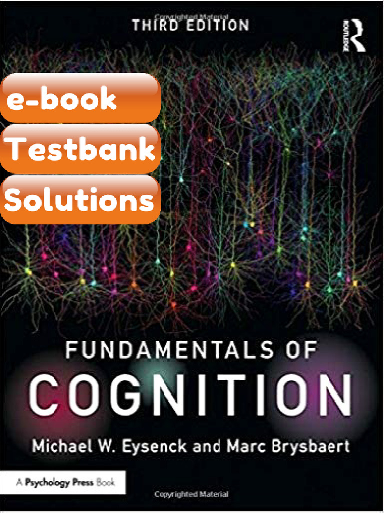 eBook & Testbank Fundamentals of Cognition 3rd Edition by Michael W ...