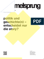 Hammelsprung Ausgabe 6 Politik und Geschichte(n) - entscheidet nur die Story?