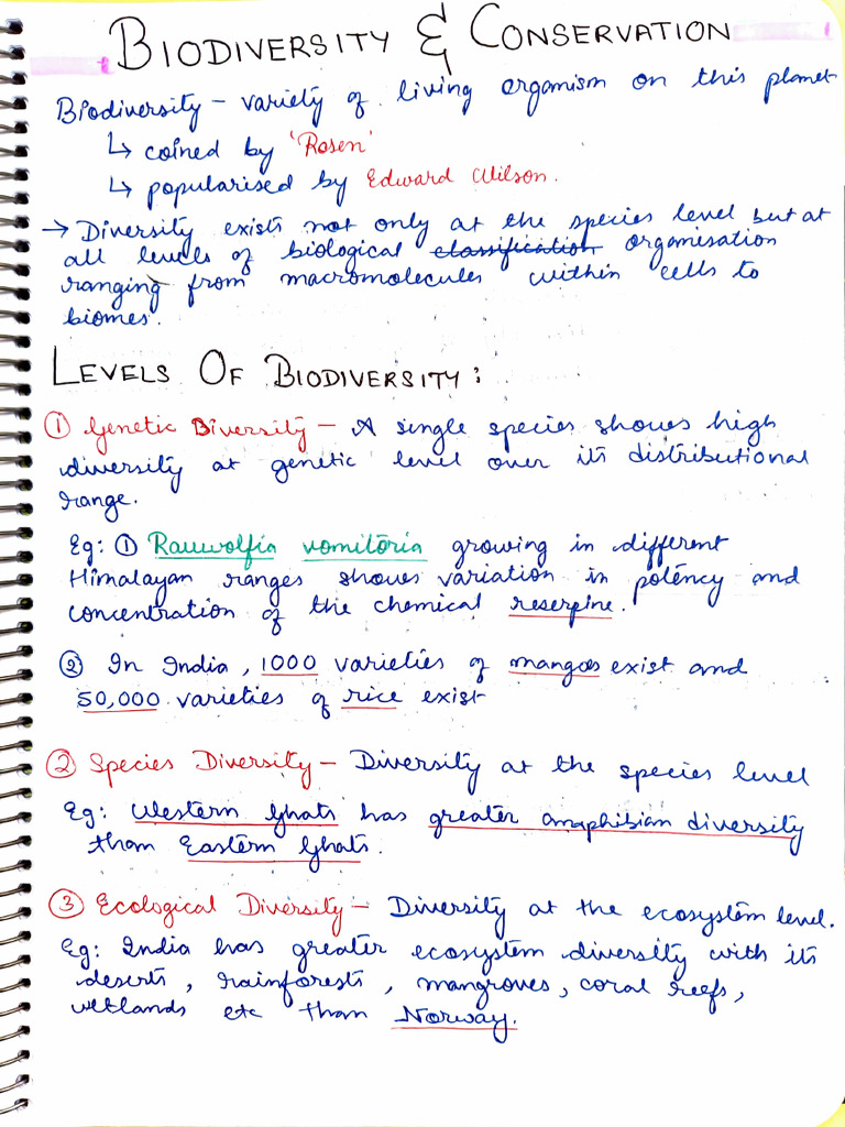 Biodiversity & Conservation | PDF