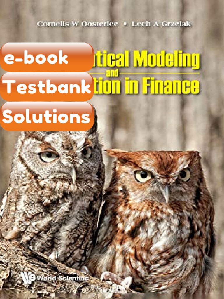 eBook & Testbank Mathematical Modeling and Computation in Finance With ...
