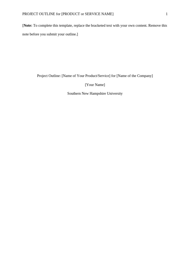 BUS 400 Module Two Assignment Template | PDF