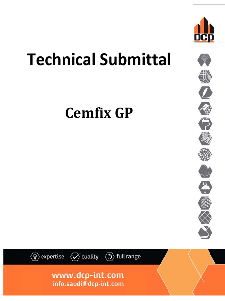 Cemfix GP | PDF | Drywall | Adhesive