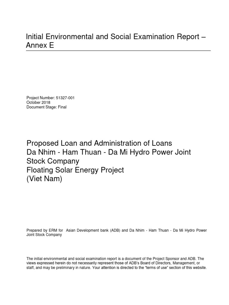 51327-001-iee-en_6 | PDF | Environmental Impact Assessment ...