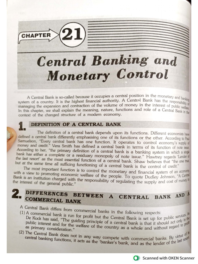 Central Bank | PDF