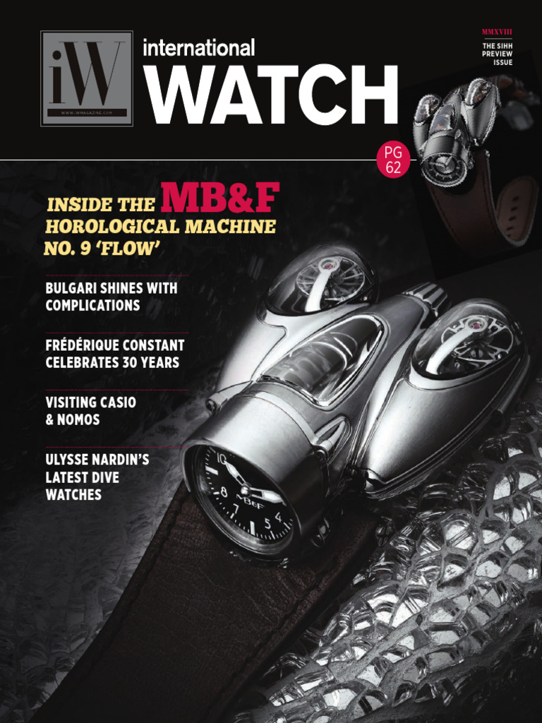 IW International Watch Magazine - Winter 2019 | PDF | Watch | Portable ...