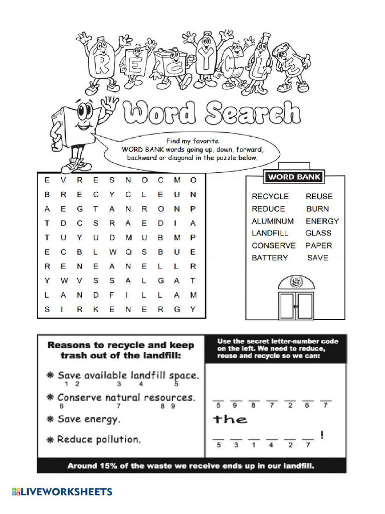 3R Worksheet 2 | PDF
