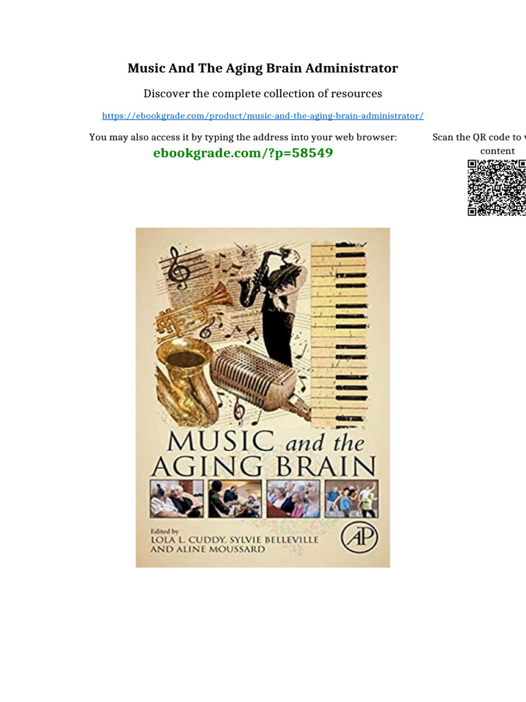 Music and the Aging Brain Administrator full chapters instanly | PDF ...