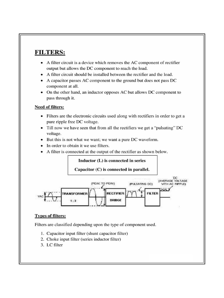 FILTERS | PDF