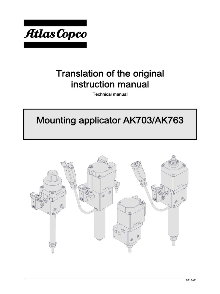 US002.003131 AK700 Applicator Manual | PDF | Safety | Waste