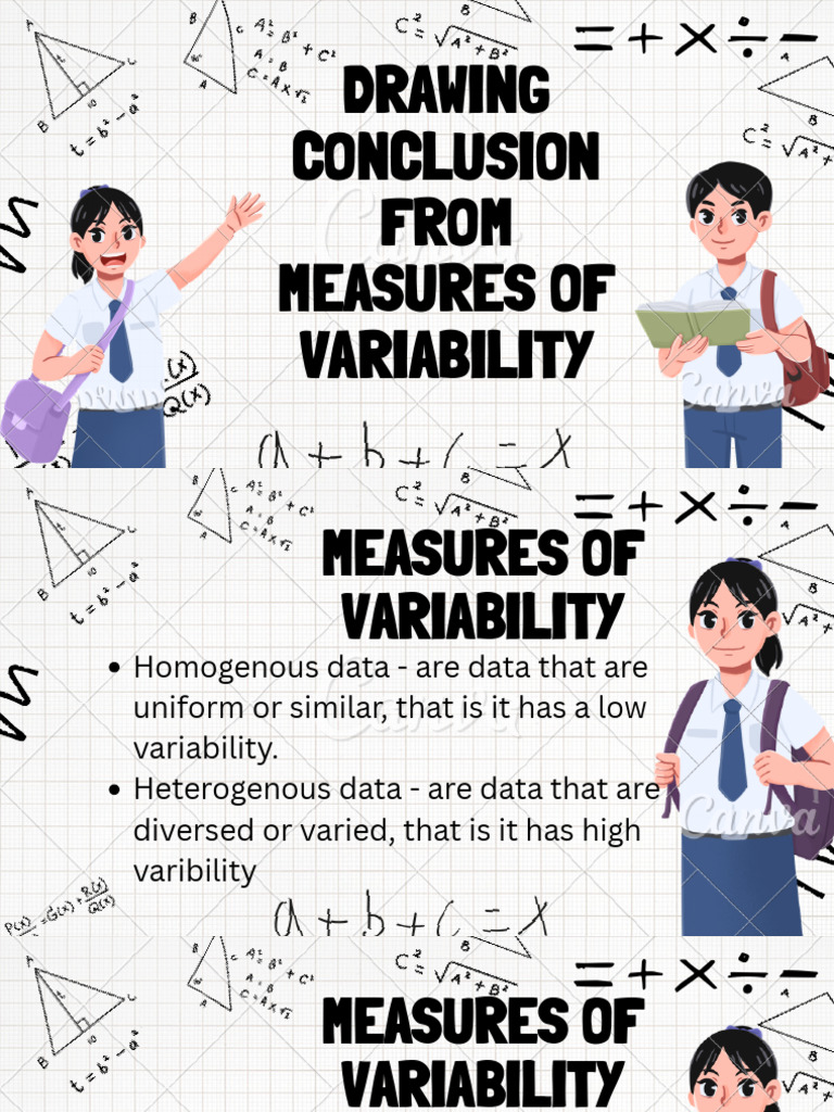 Drawing Conclusion From Measures of Variability | PDF | Statistics