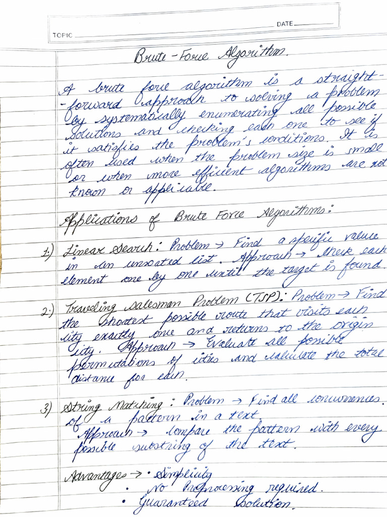 DAA Assignment 1 | PDF