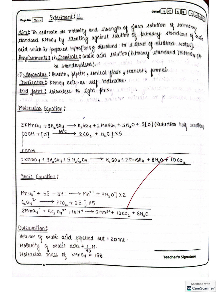 Experiment No. 7 | PDF