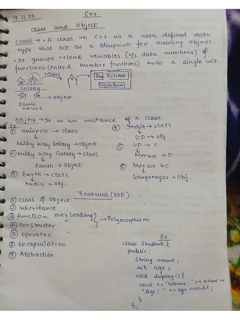 Unit 5 C++ | PDF