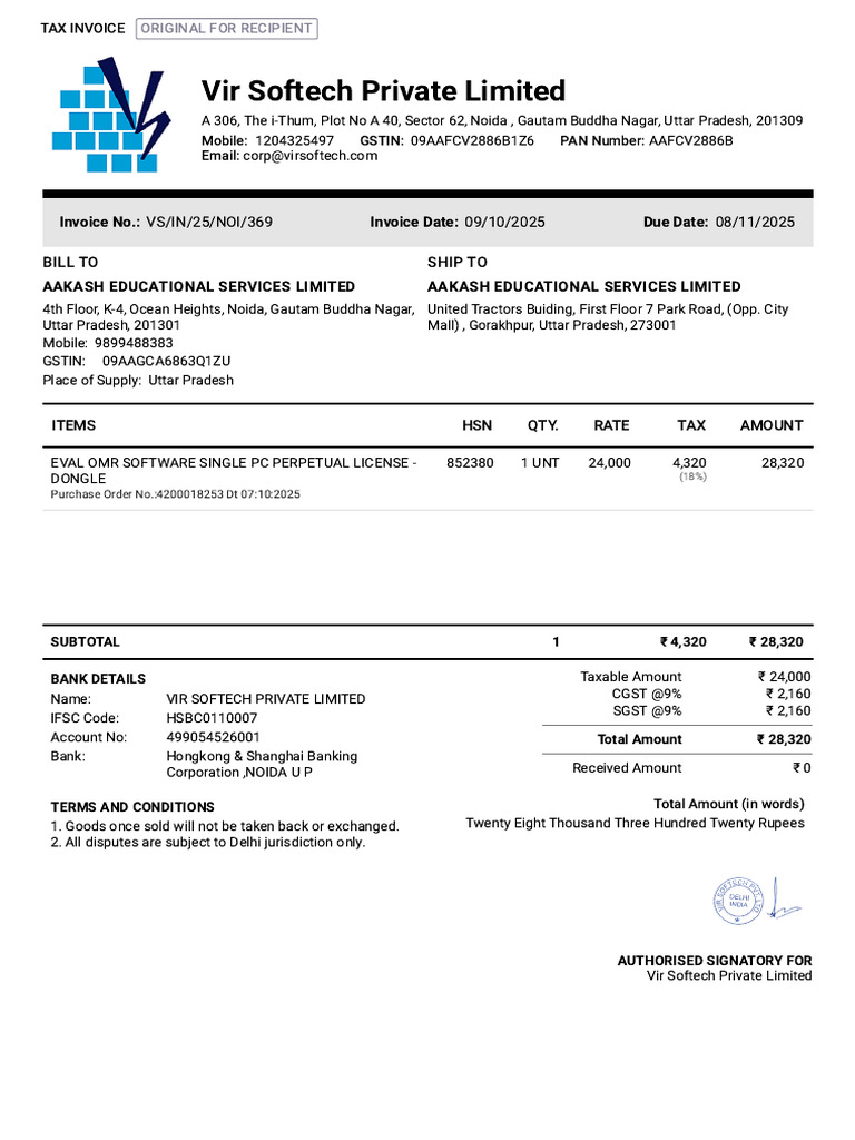 Old Invoices 5 | PDF | Taxation | Economy Of India