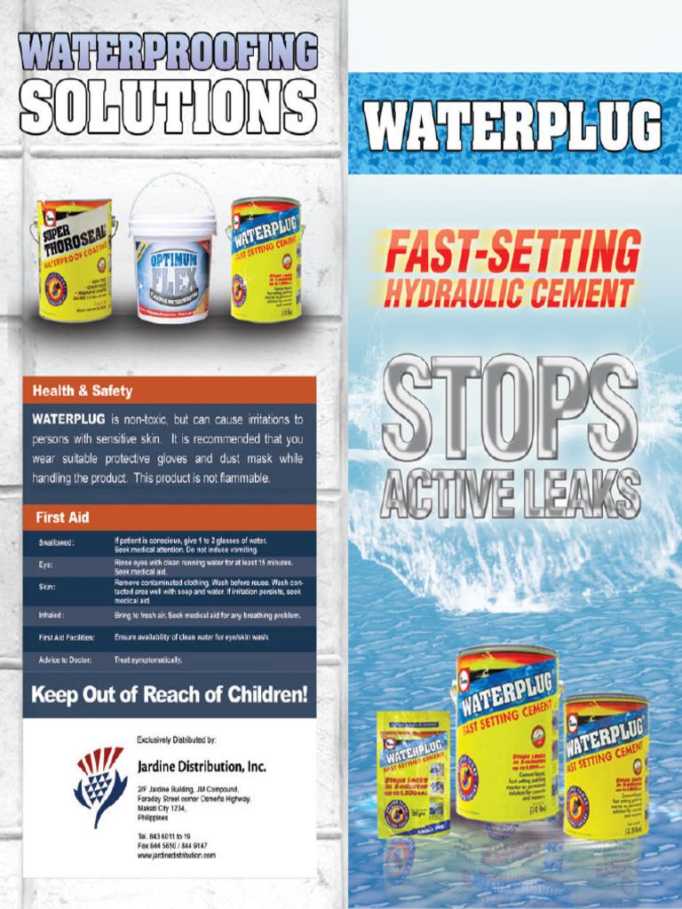 Water Plug | PDF