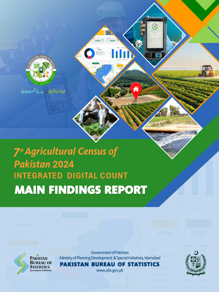 7th Agricultural Census Main Findings Report, 2024 | PDF | Agriculture ...