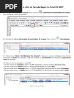 Configurações do AutoCAD 2007 (em português)