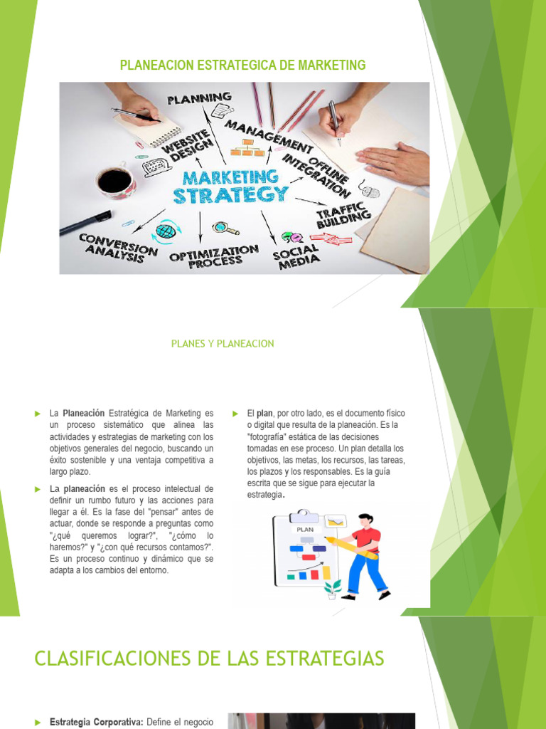 Planeacion Estrategica de Marketing | PDF | Marketing | Planificación