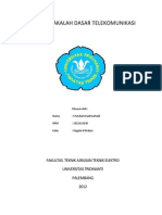 Download Tugas Makalah Dasar Telekomunikasi 2 by kemasnurhadi SN99499581 doc pdf