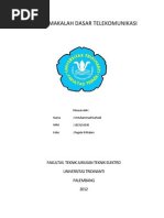 Download Tugas Makalah Dasar Telekomunikasi 2 by kemasnurhadi SN99499581 doc pdf