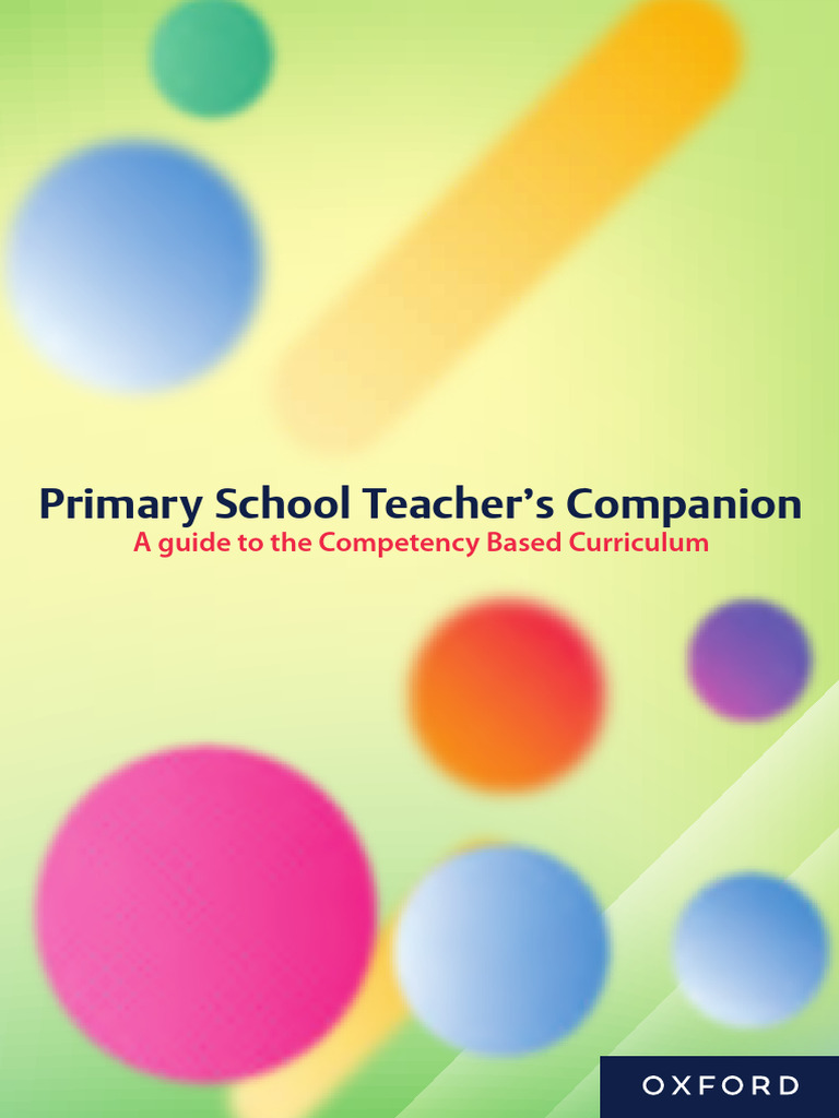 Primary School Teachers Handbook 2025 Edited | PDF | Educational ...