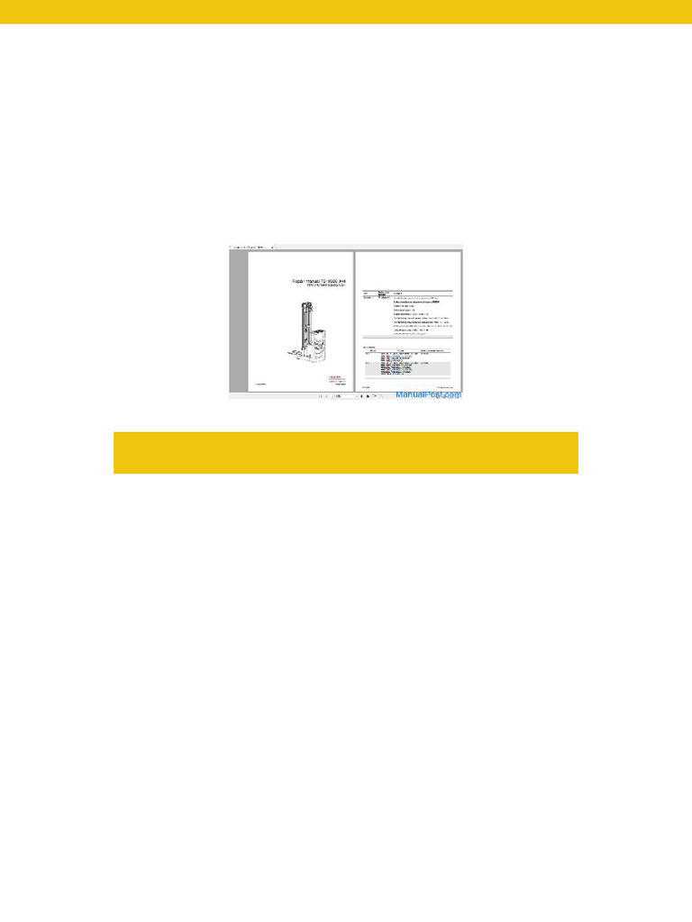 BT Forklift Rre140 Rre160 Rre180 Rre200 Rre250 Repair Manual Quality ...