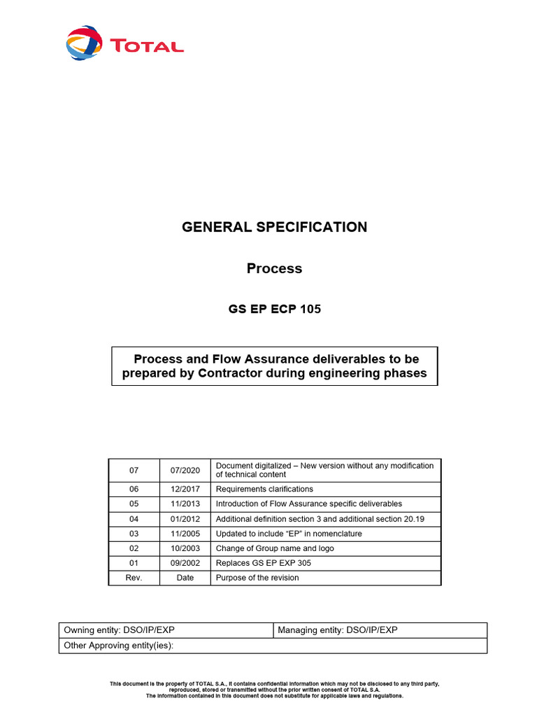 GS Ep Ecp 105 en | PDF | Specification (Technical Standard) | Valve