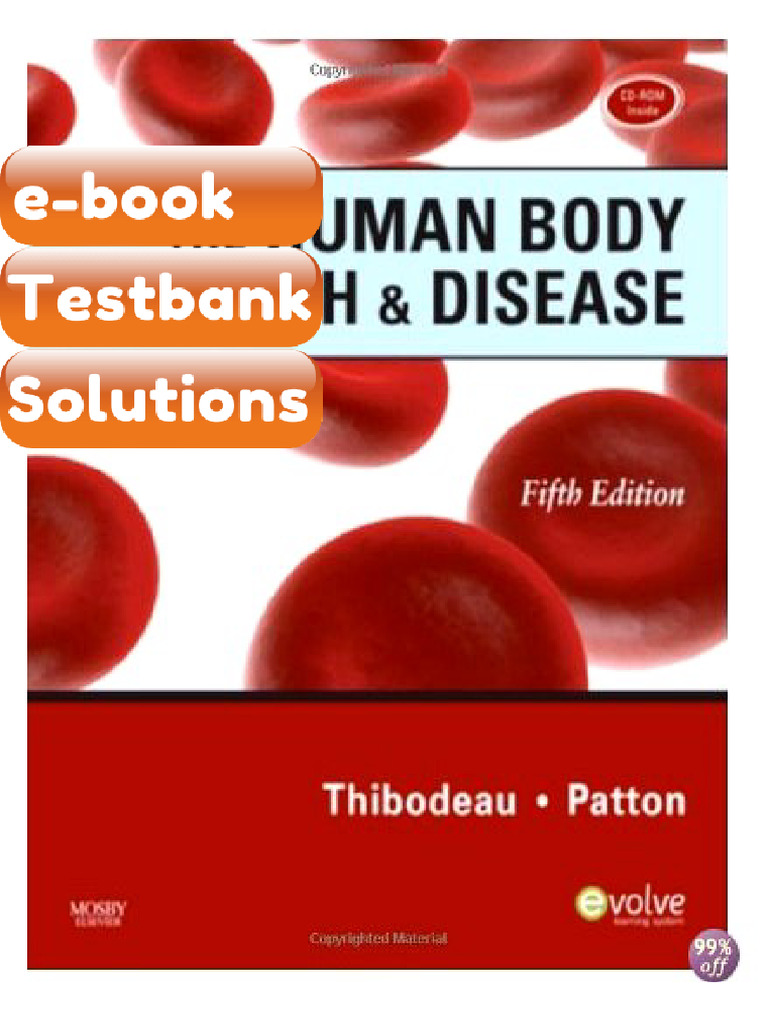 The Human Body in Health and Disease 5th Edition by Thibodeau eBook ...