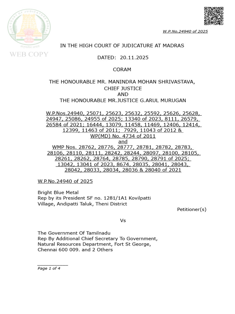 Govt Stayorder Copy | PDF | Courts