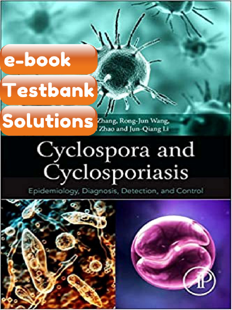 eBook & Testbank Cyclospora and Cyclosporiasis Epidemiology Diagnosis ...
