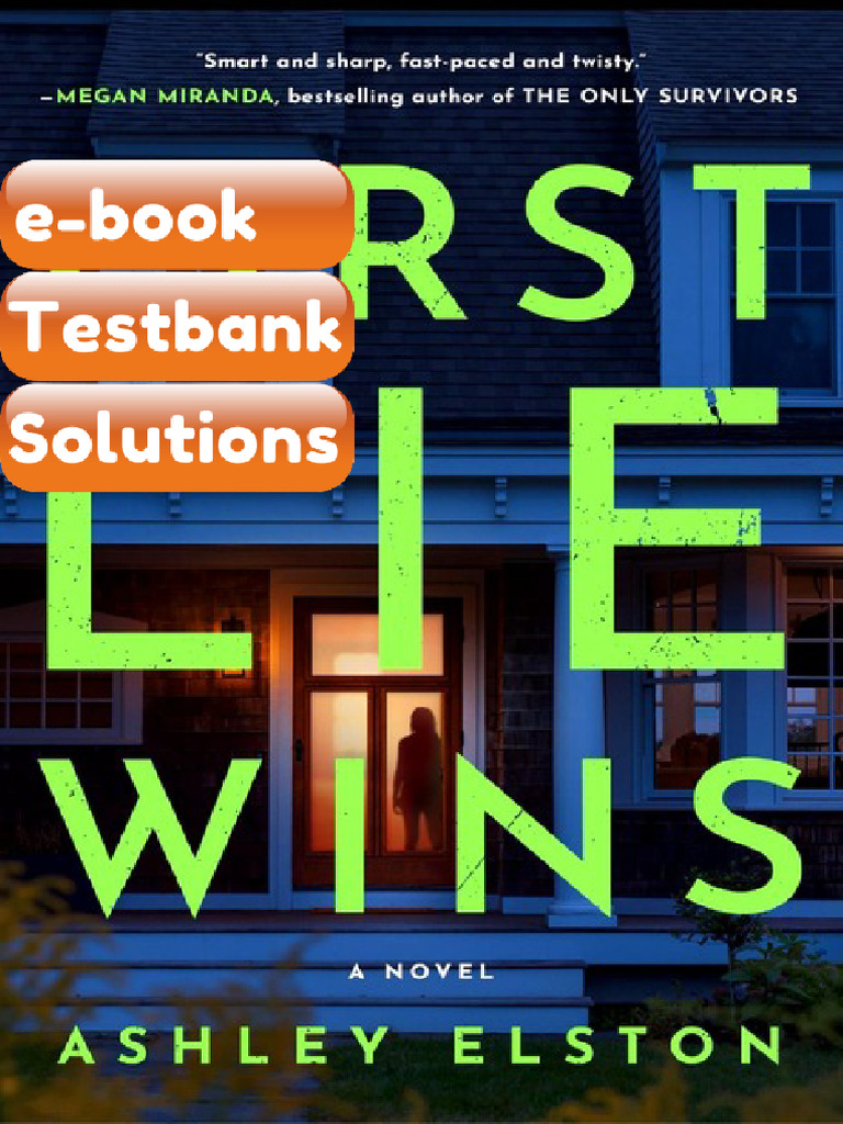 Testbank First Lie Wins a Novel Ashley Elston Fast Download | PDF ...