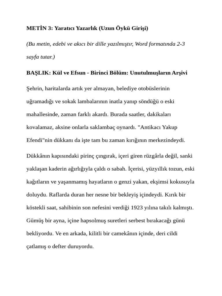 Yeni Metin Belgesi | PDF