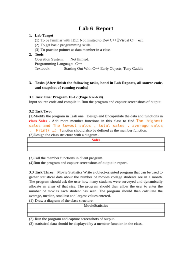 Lab Exercise 6_2024 | PDF