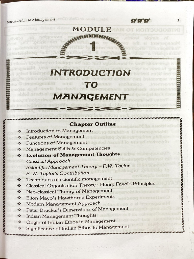 Principal of Management | PDF