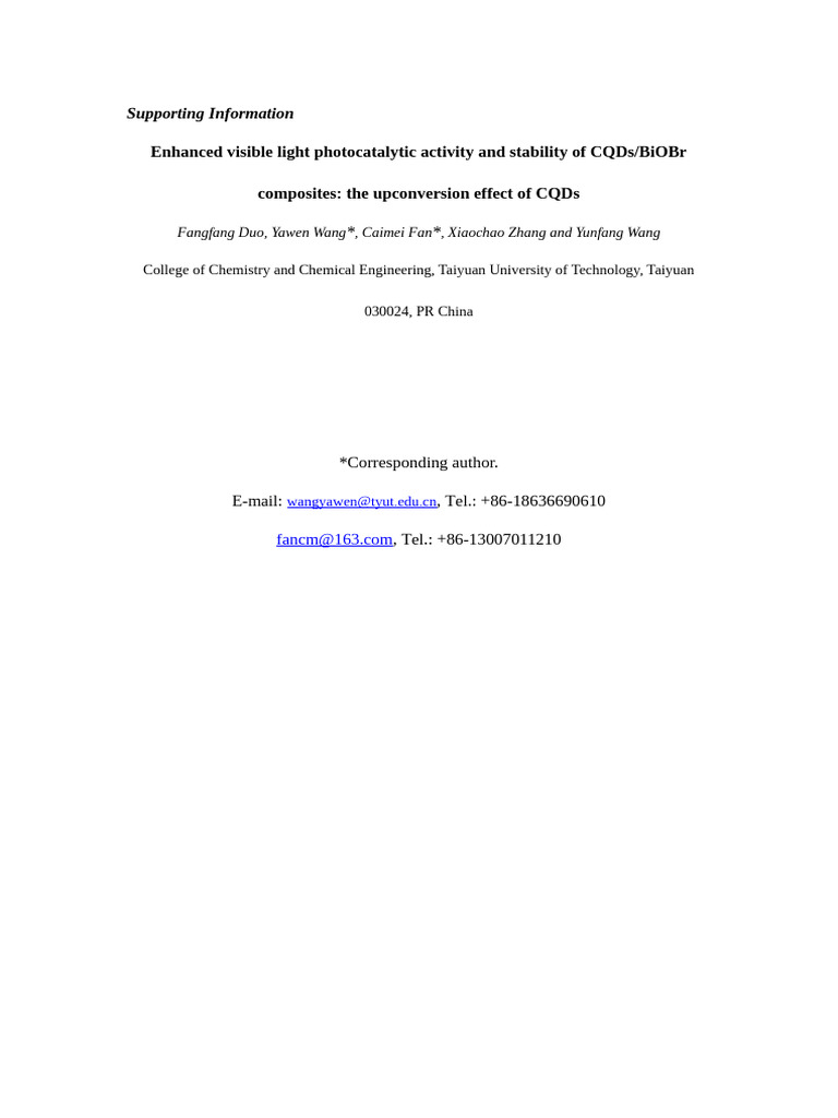 Visible Light Photocatalytic Activities of BiOBr-activated Carbon ...