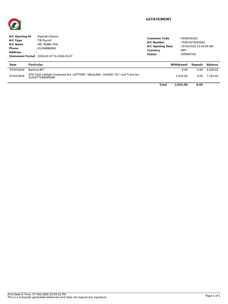 Trust Estatement 7049 0475002842 20260207 - 205932 | PDF