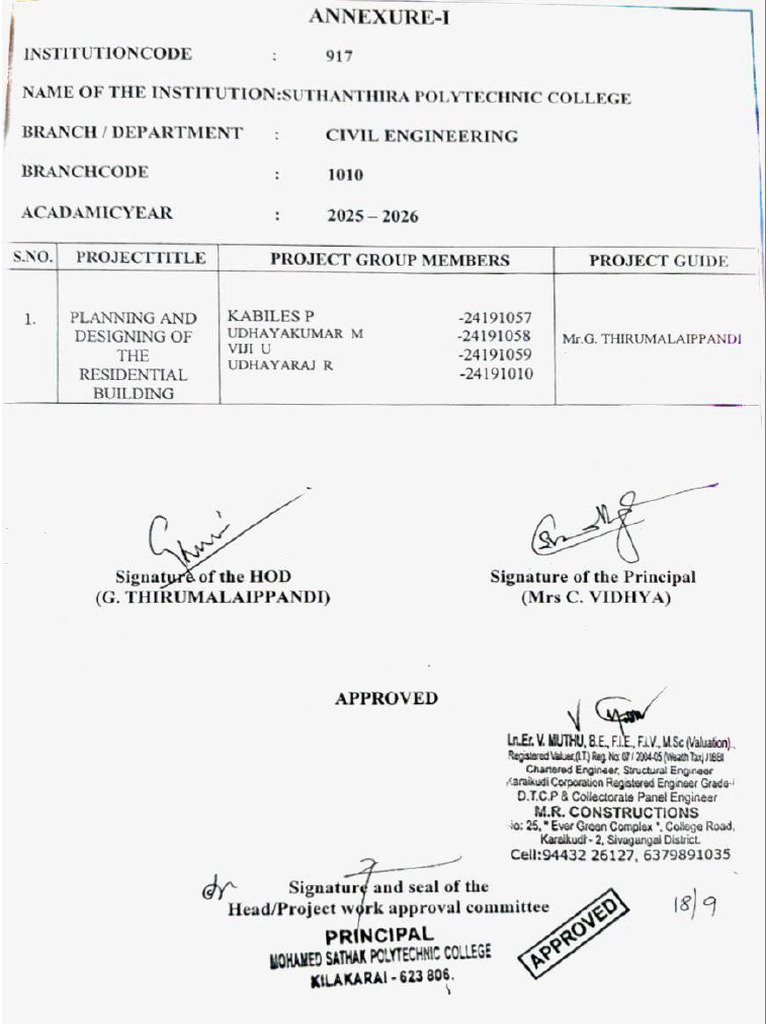 Building - Project 01 08 2026 10 05 | PDF