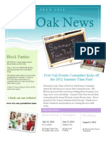 2012 July Post Oak News