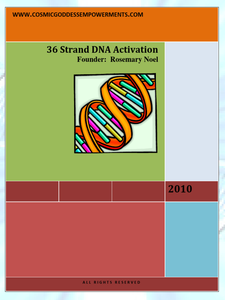 36 Strand Dna Activation Final | PDF | Dna