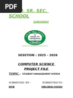 Student Marks Register System | PDF | Python (Programming Language ...