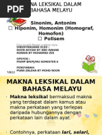 Download Makna Leksikal Dalam Bahasa Melayu by noor_afifah_14 SN99504071 doc pdf