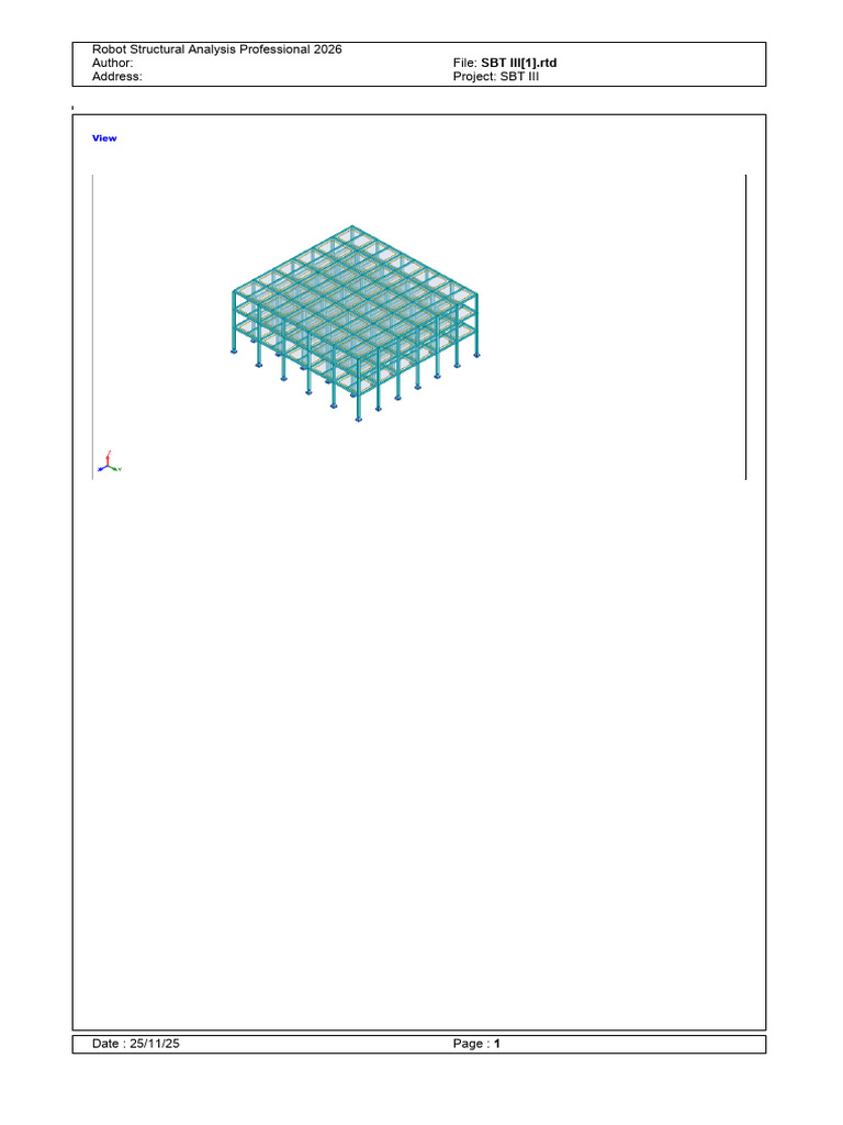 Robot Structural Analysis Professional 2026 - (View) | PDF
