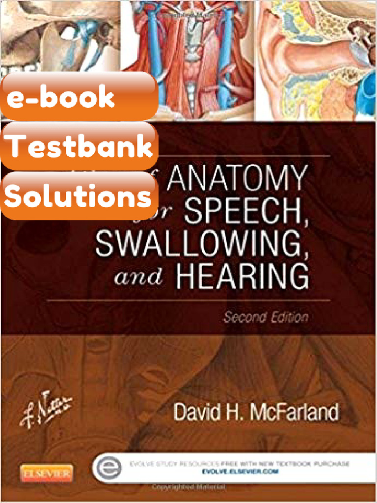 eBook & Testbank Netter s Atlas of Anatomy for Speech Swallowing and ...