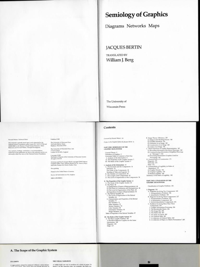 Bertin Semiology of Graphics Excerpt 2016 | PDF