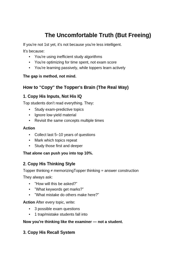 The Uncomfortable Truth (1) | PDF | Neuroscience | Cognitive Science