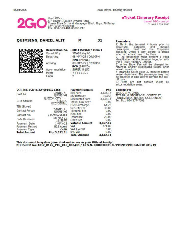 2GO | PDF