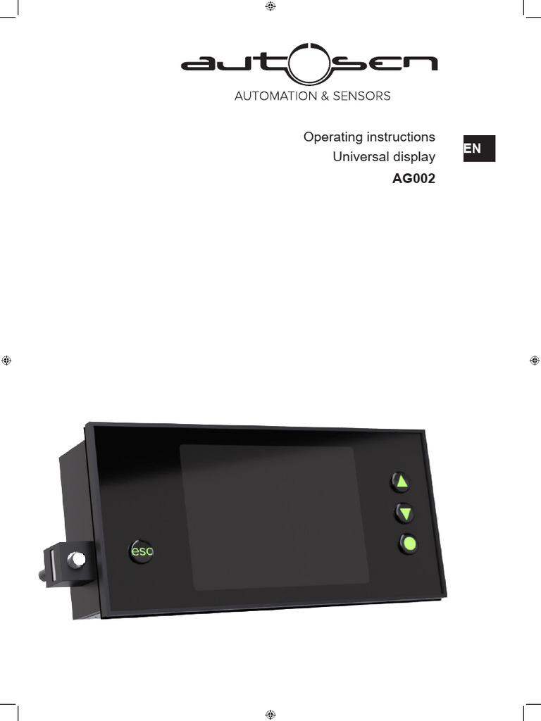 Autosen AG002 - Manual | PDF | Bipolar Junction Transistor | Transmitter