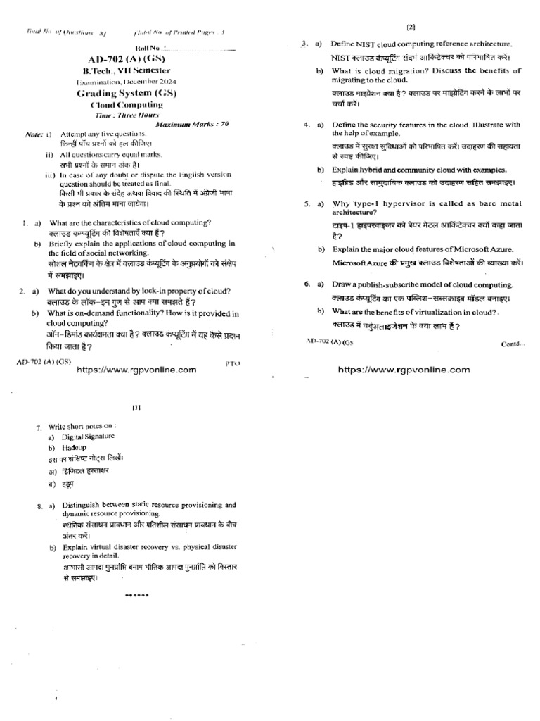 Ad 702 a Cloud Computing Dec 2024 (1) | PDF