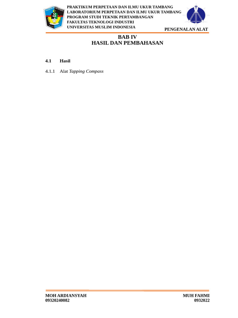 Format Laporan Perpet | PDF